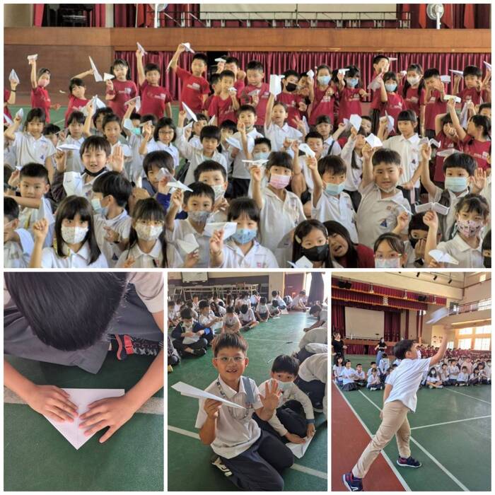 二年級(紙飛機)圖片