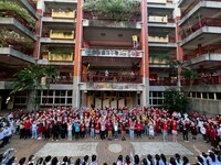 聖誕祝福滿校園，東光溫馨街頭秀❤️圖片