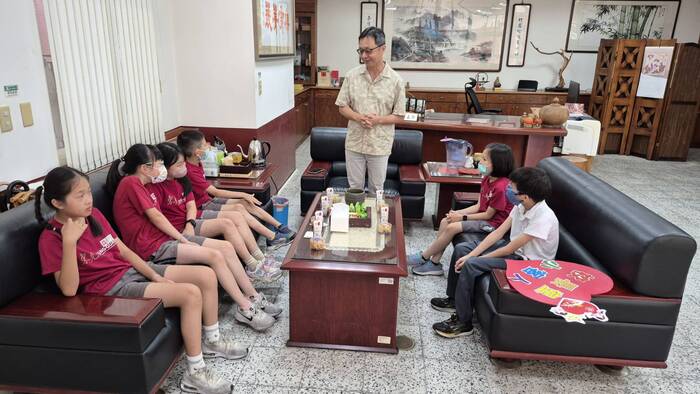 113學年度下學期校長室小客人圖片