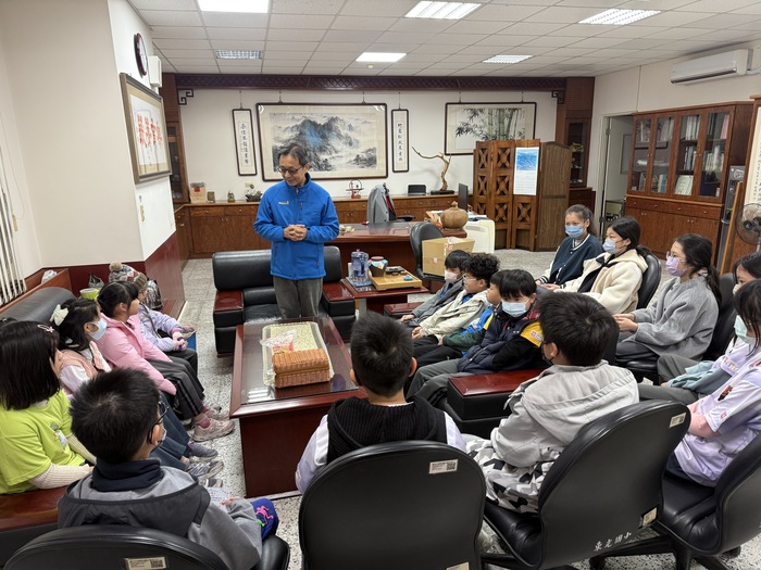 114學年度上學期校長室小客人圖片