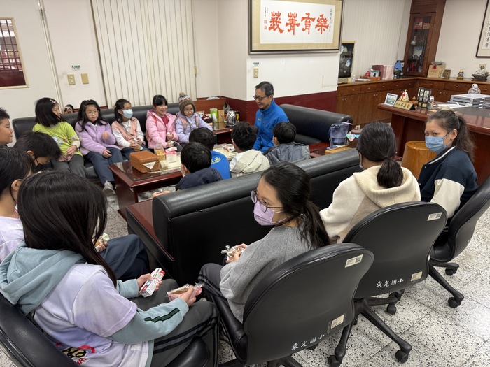 114學年度上學期校長室小客人圖片